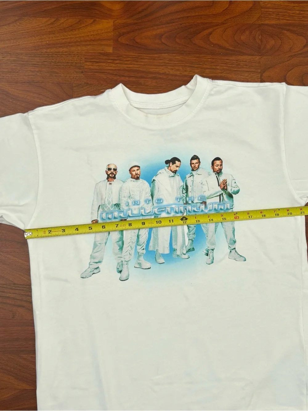 Backstreet Boys Into The Millennium 2025 Las Vegas Sphere Tour T-Shirt Size S